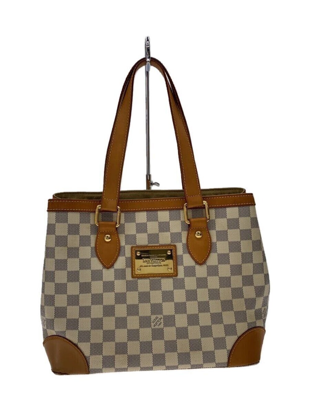 LOUIS VUITTON Hampstead Damier Azur White White